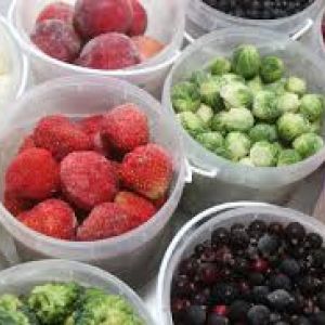 frozen fruit and vegetables
